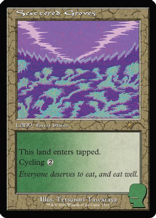 Scattered Groves (SLD-2523) [Secret Lair] Drop Series MTG Single Wizards of the Coast