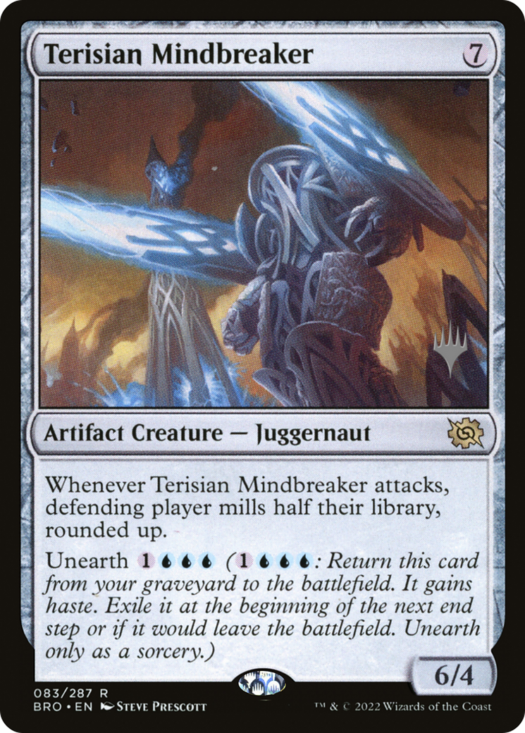 Terisian Mindbreaker (PPBRO-083) [The Brothers' War Promos] Foil MTG Single Wizards of the Coast