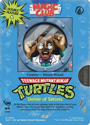 Delver of Secrets (2367) (SLD-2367) [Secret Lair] Drop Series MTG Single Wizards of the Coast