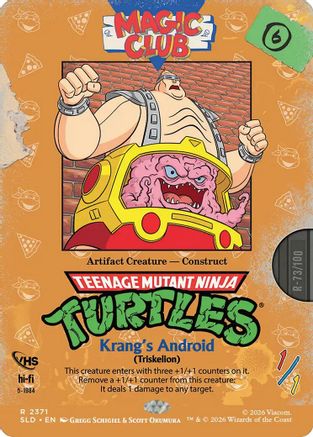 Krang's Android - Triskelion (SLD-2371) [Secret Lair] Drop Series MTG Single Wizards of the Coast