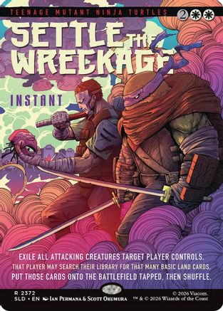 Settle the Wreckage (SLD-2372) [Secret Lair] Drop Series MTG Single Wizards of the Coast