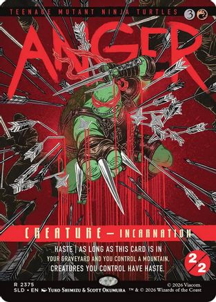 Anger (2375) (SLD-2375) [Secret Lair] Drop Series MTG Single Wizards of the Coast
