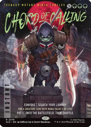 Chord of Calling (2376) (SLD-2376) [Secret Lair] Drop Series Foil MTG Single Wizards of the Coast