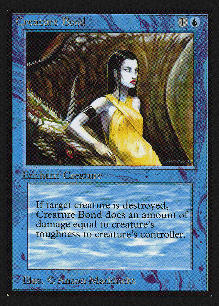 Creature Bond (CED-056) [Collectors' Edition] MTG Single Wizards of the Coast