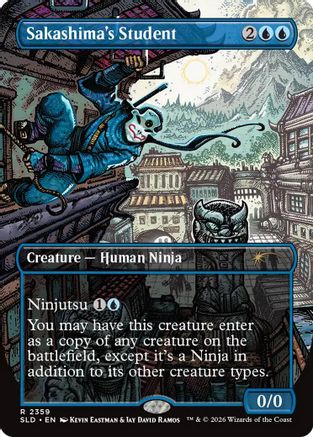 Sakashima's Student (2359) (SLD-2359) [Secret Lair] Drop Series Foil MTG Single Wizards of the Coast