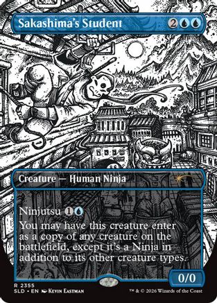 Sakashima's Student (2355) (SLD-2355) [Secret Lair] Drop Series MTG Single Wizards of the Coast
