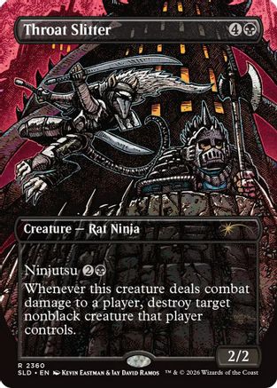 Throat Slitter (2360) (SLD-2360) [Secret Lair] Drop Series MTG Single Wizards of the Coast