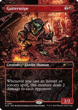 Guttersnipe (2361) (SLD-2361) [Secret Lair] Drop Series Foil MTG Single Wizards of the Coast