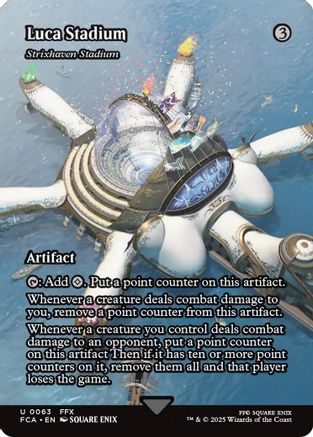 Luca Stadium - Strixhaven Stadium (FCA-063) [FINAL FANTASY: Through the Ages] Foil MTG Single Wizards of the Coast
