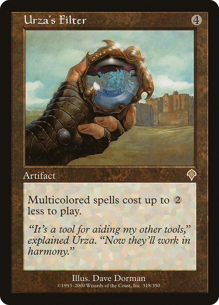 Urza's Filter (INV-318) [Invasion] Foil MTG Single Wizards of the Coast