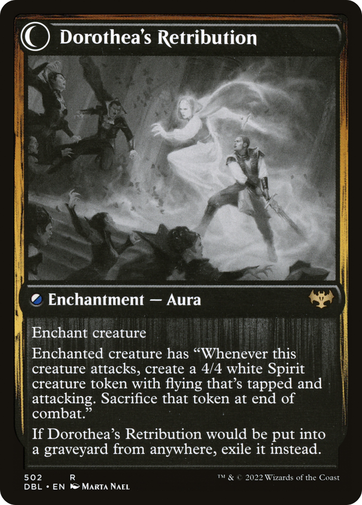 Dorothea, Vengeful Victim // Dorothea's Retribution (DBL-502) [Innistrad: Double Feature] MTG Single Wizards of the Coast