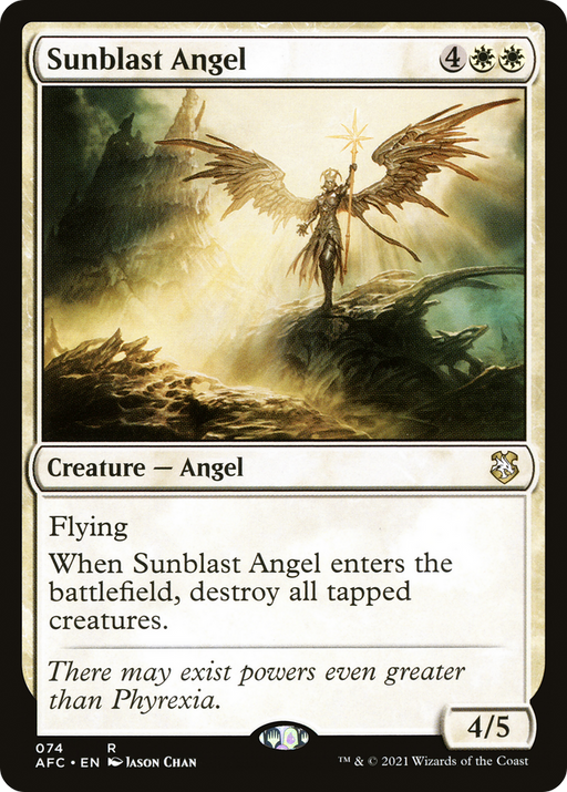 Sunblast Angel (AFC-074) [Forgotten Realms Commander] MTG Single Wizards of the Coast