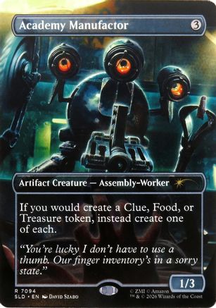 Academy Manufactor (7094) (SLD-7094) [Secret Lair] Drop Series MTG Single Wizards of the Coast