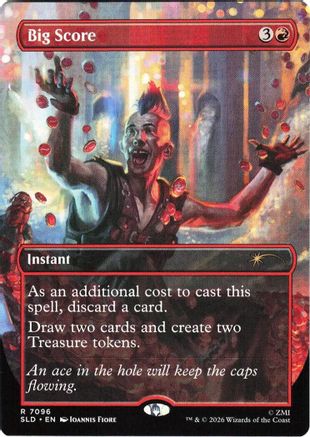 Big Score (7096) (SLD-7096) [Secret Lair] Drop Series Foil MTG Single Wizards of the Coast