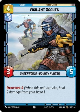 Vigilant Scouts (120/264) [A Lawless Time] Star Wars: Unlimited Single Disney