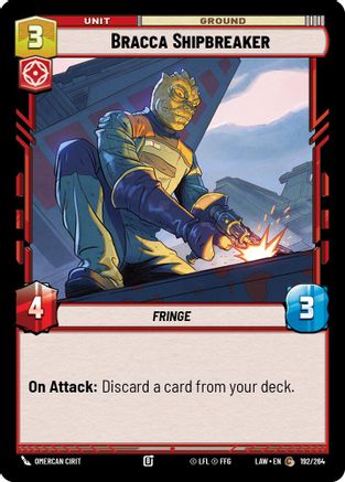 Bracca Shipbreaker (192/264) [A Lawless Time] Star Wars: Unlimited Single Disney