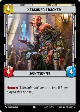 Seasoned Tracker (260/264) [A Lawless Time] Star Wars: Unlimited Single Disney