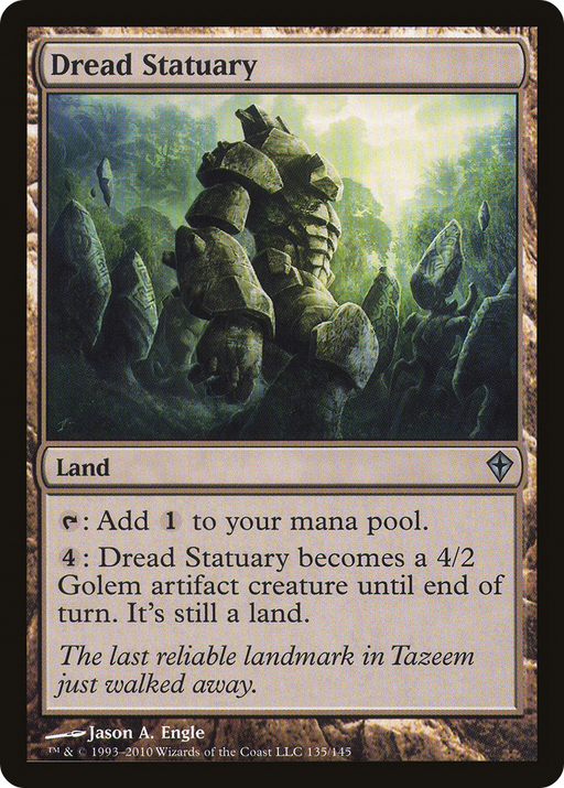 Dread Statuary (WWK-135) [Worldwake] MTG Single Wizards of the Coast