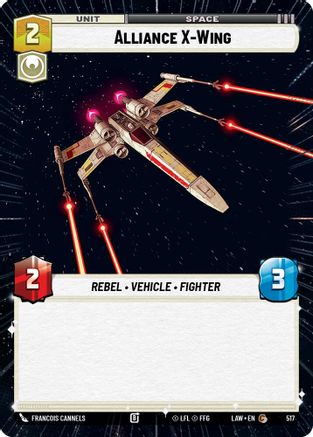 Alliance X-Wing (Hyperspace) (517) [A Lawless Time] Star Wars: Unlimited Single Disney