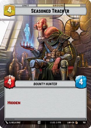 Seasoned Tracker (Hyperspace Foil) (762) [A Lawless Time] Foil Star Wars: Unlimited Single Disney