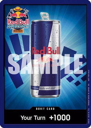 DON!! Card (Red Bull Don!!) [One Piece Promotion Cards] Foil One Piece Single Bandai