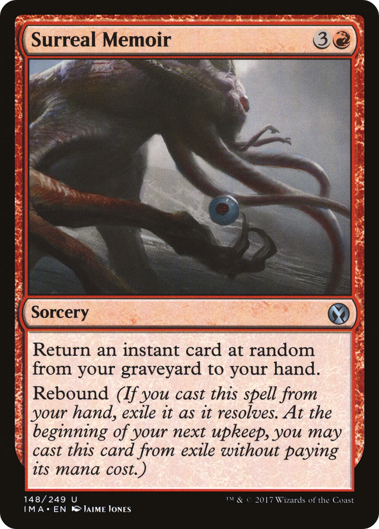 Surreal Memoir (IMA-148) [Iconic Masters] MTG Single Wizards of the Coast