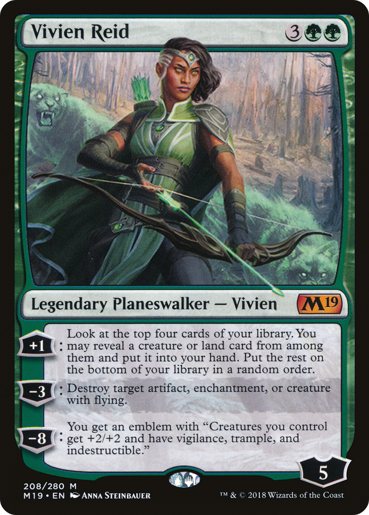 Vivien Reid (M19-208) [Core Set 2019] MTG Single Wizards of the Coast