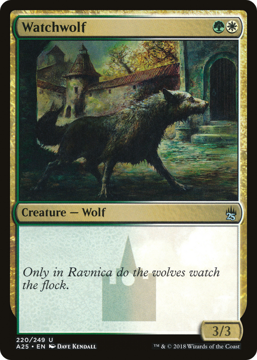 Watchwolf (A25-220) [Masters 25] MTG Single Wizards of the Coast