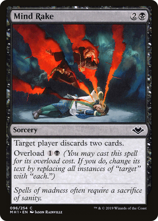 Mind Rake (MH1-096) [Modern Horizons] MTG Single Modern Horizons