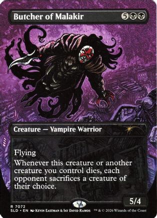 Butcher of Malakir (7072) (SLD-7072) [Secret Lair] Drop Series MTG Single Wizards of the Coast