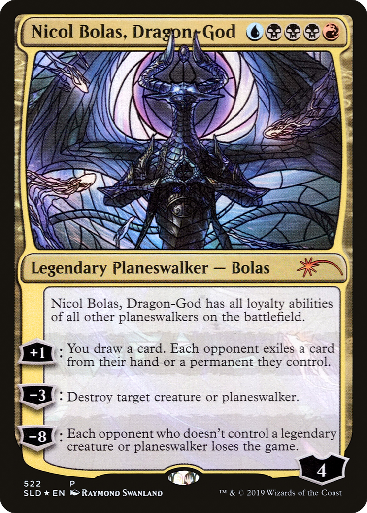 Nicol Bolas, Dragon-God (SLD-522) [Secret Lair] Drop Foil MTG Single Wizards of the Coast