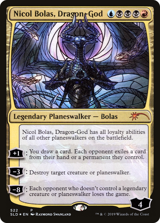 Nicol Bolas, Dragon-God (SLD-522) [Secret Lair] Drop Foil MTG Single Wizards of the Coast