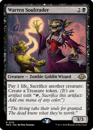 Warren Soultrader (PPECL-110) [Promo Pack: Lorwyn Eclipsed] MTG Single Wizards of the Coast