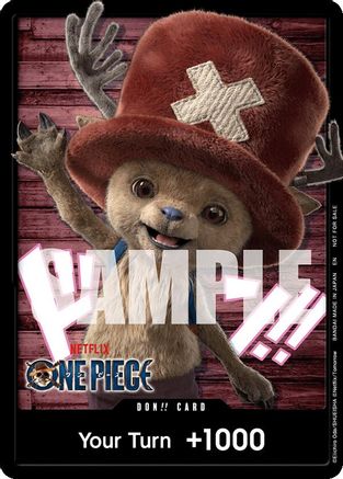 DON!! Card (Netflix Tony Tony.Chopper) [One Piece Promotion Cards] One Piece Single Bandai