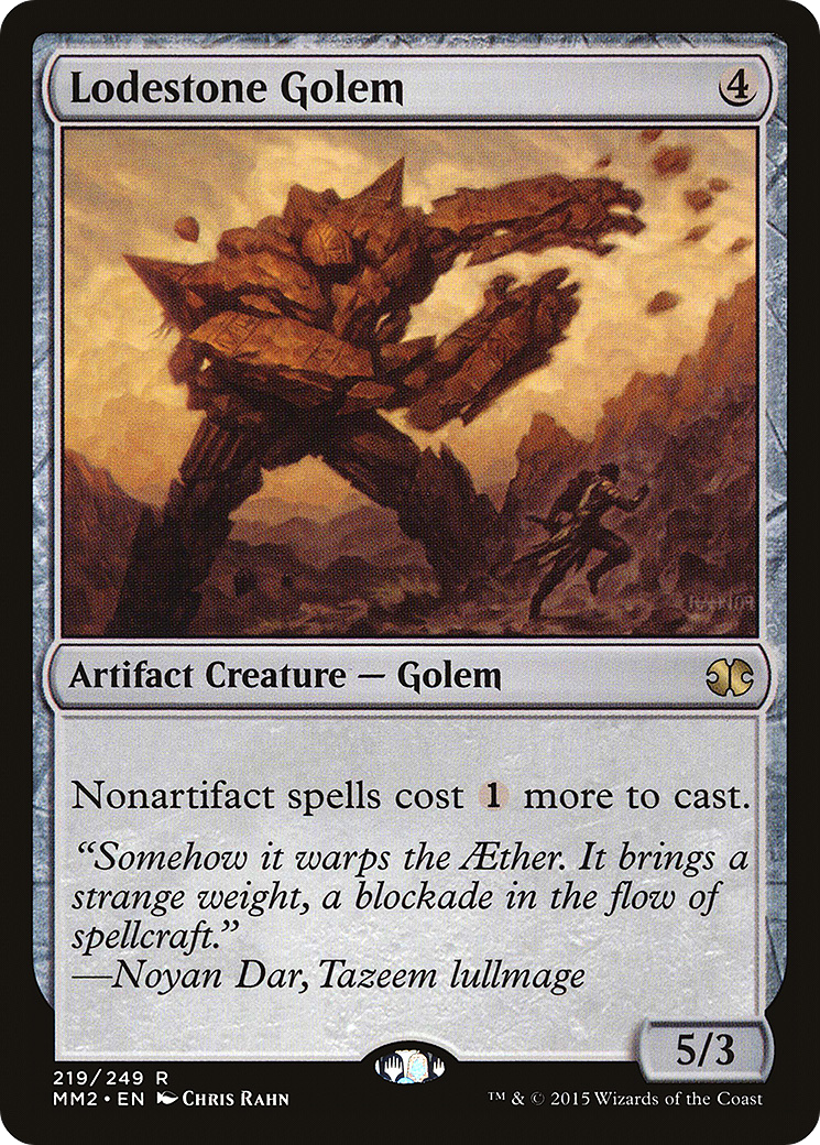 Lodestone Golem (MM2-219) [Modern Masters 2015] MTG Single Modern Masters 2015