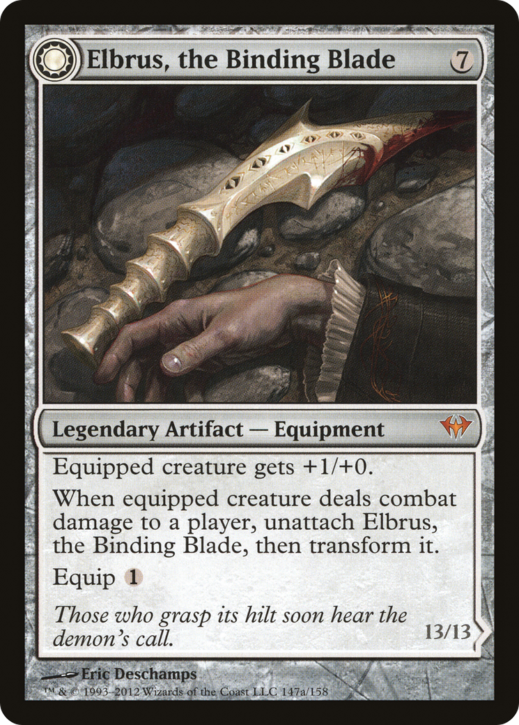 Elbrus, the Binding Blade // Withengar Unbound (DKA-147) [Dark Ascension] MTG Single Wizards of the Coast
