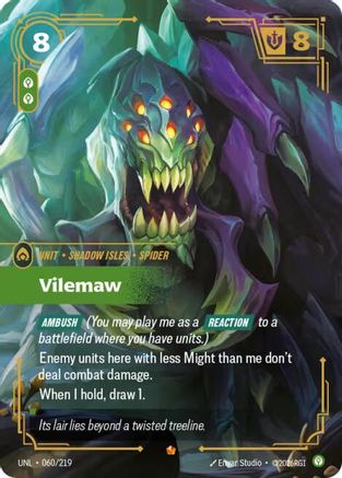 Vilemaw (060/219) [Unleashed] Foil Riftbound Singles Riot Games