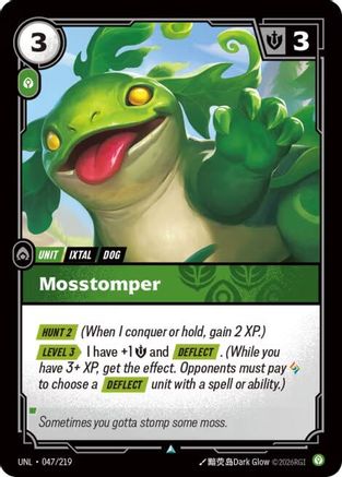 Mosstomper (047/219) [Unleashed] Riftbound Singles Riot Games