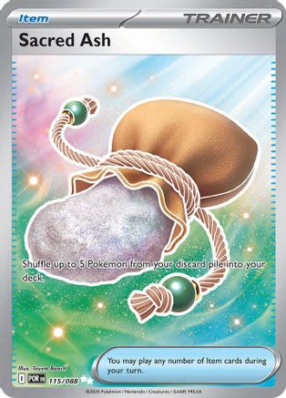 Sacred Ash (115) Holofoil [ME03 Perfect Order] Pokemon Single Pokémon