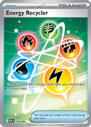 Energy Recycler (108) Holofoil [ME03 Perfect Order] Pokemon Single Pokémon