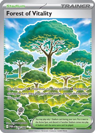 Forest of Vitality (109) Holofoil [ME03 Perfect Order] Pokemon Single Pokémon