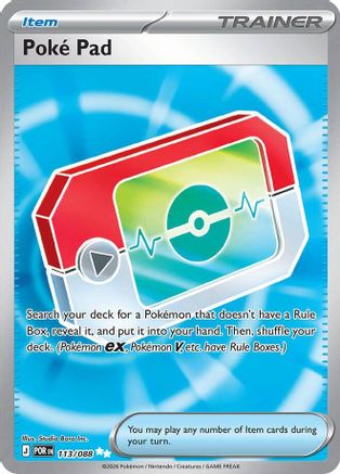 Poke Pad - 113/088 Holofoil [ME03 Perfect Order] Pokemon Single Pokémon
