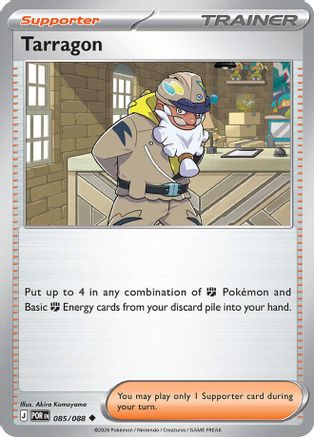Tarragon - 085/088 Reverse Holofoil [ME03 Perfect Order] Pokemon Single Pokémon