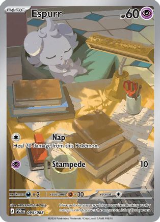 Espurr - 095/088 Holofoil [ME03 Perfect Order] Pokemon Single Pokémon