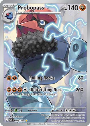 Probopass 096/088 Holofoil [ME03 Perfect Order] Pokemon Single Pokémon