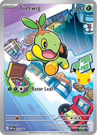 Turtwig - 040 (40) Holofoil [ME Mega Evolution Promo] Pokemon Single Pokémon