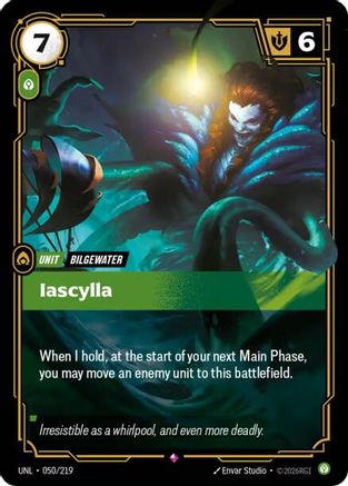 Iascylla (050/219) [Unleashed] Foil Riftbound Singles Riot Games