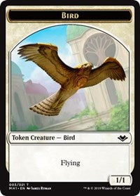 Bird (003) // Bear (011) Double-Sided Token [Tokens] Modern Horizons Tokens MTG Single Magic: The Gathering