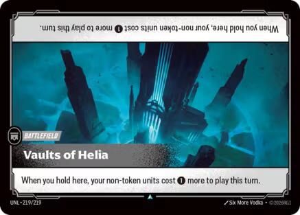 Vaults of Helia (219/219) [Unleashed] Riftbound Singles Riot Games