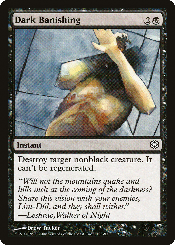 Dark Banishing (CTD-119) [Misc] Coldsnap Theme Decks MTG Single Wizards of the Coast